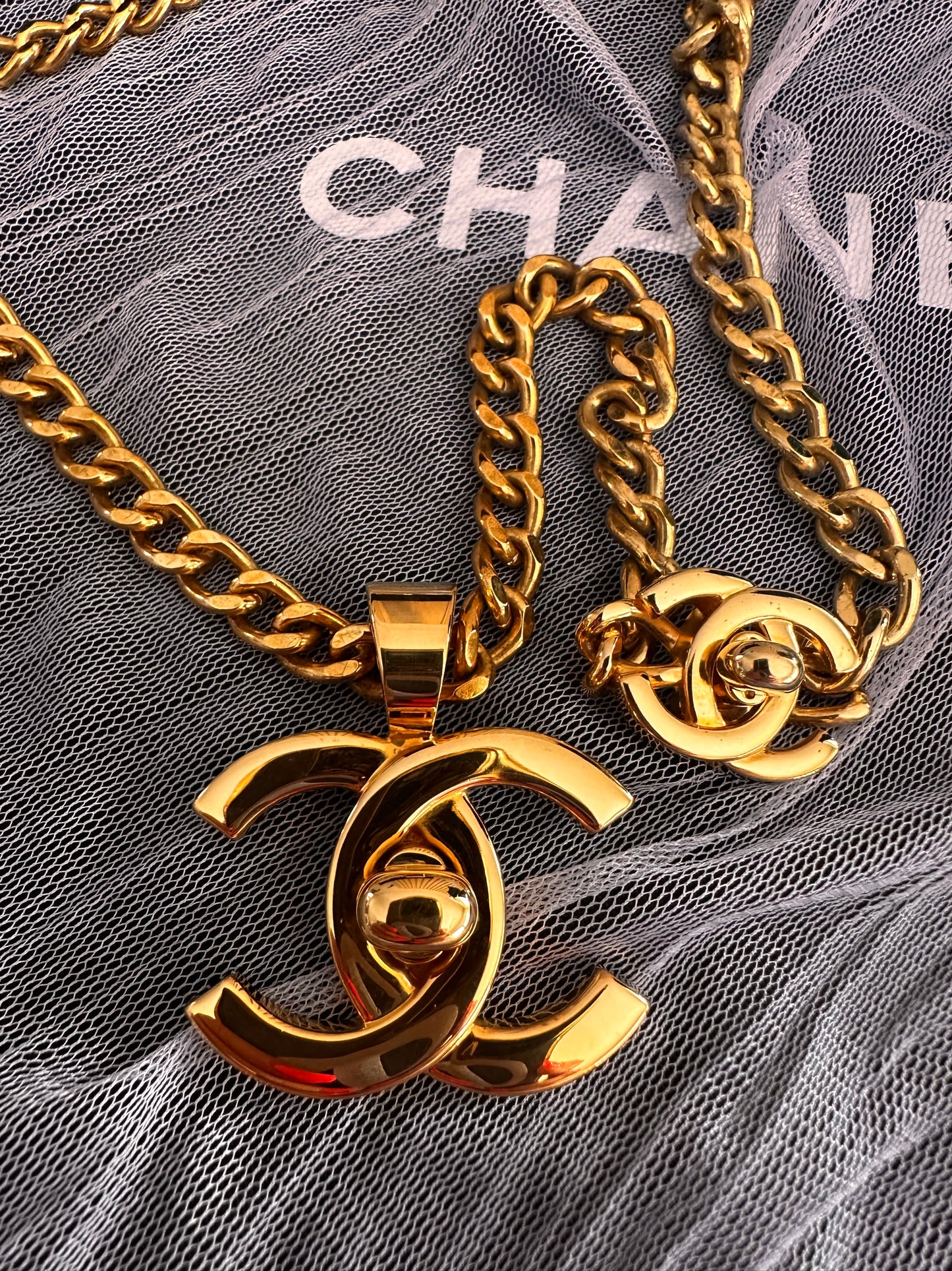 Chanel double turnlock 1996
