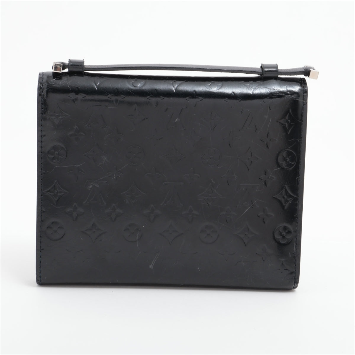 Louis Vuitton Anushka black patent with mirror