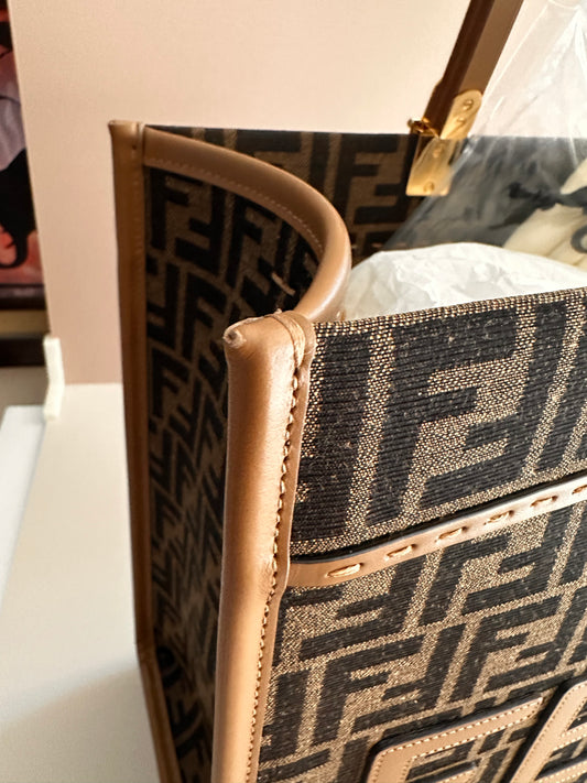Fendi Sunshine medium fabric brown