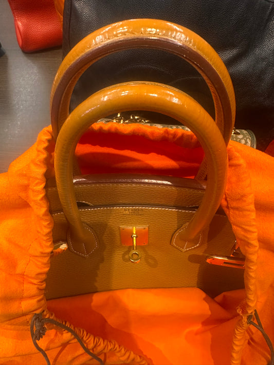 Hermes Birkin 35 Gold on Gold