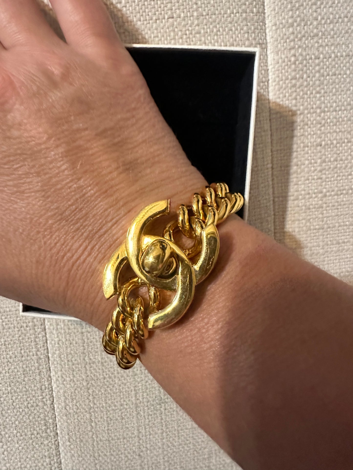 Chanel turnlock bracelet