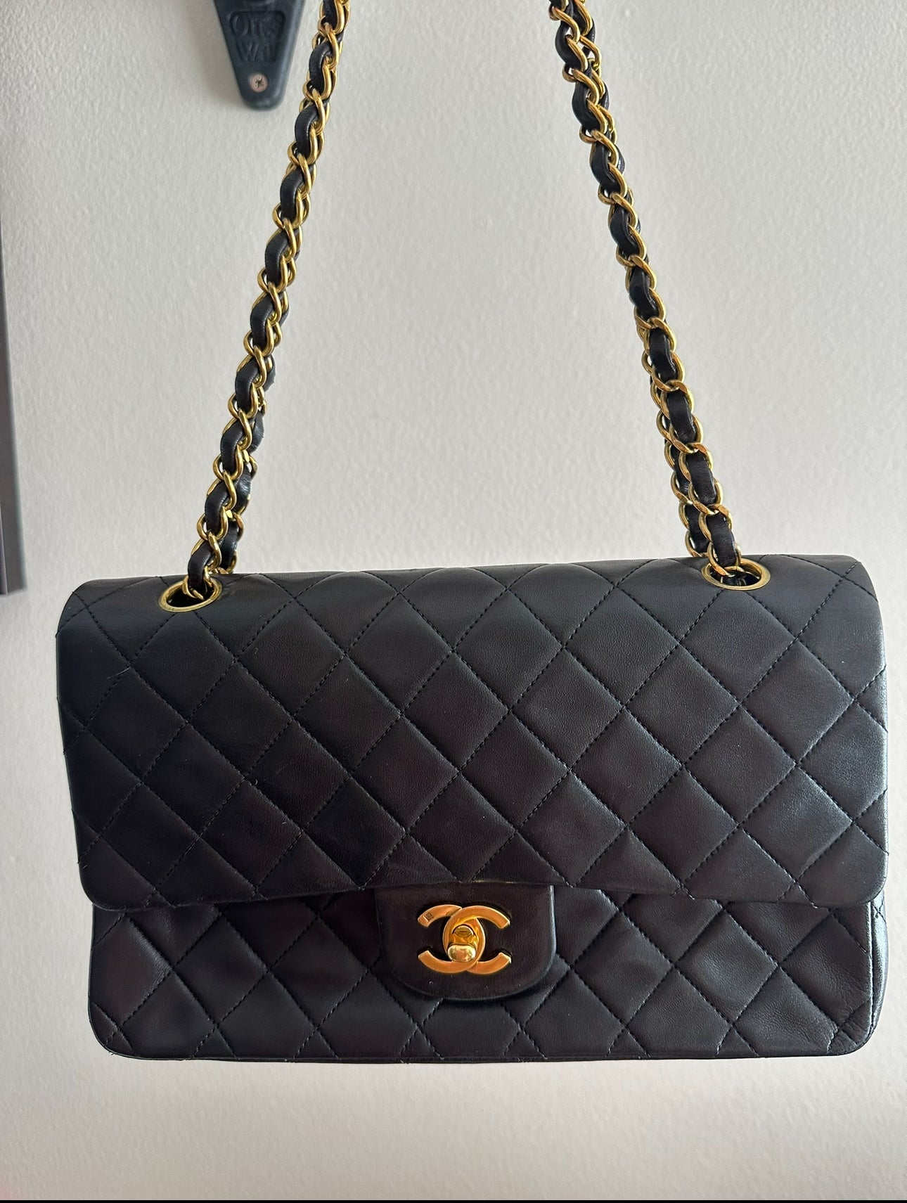 Chanel double flap, double chain
