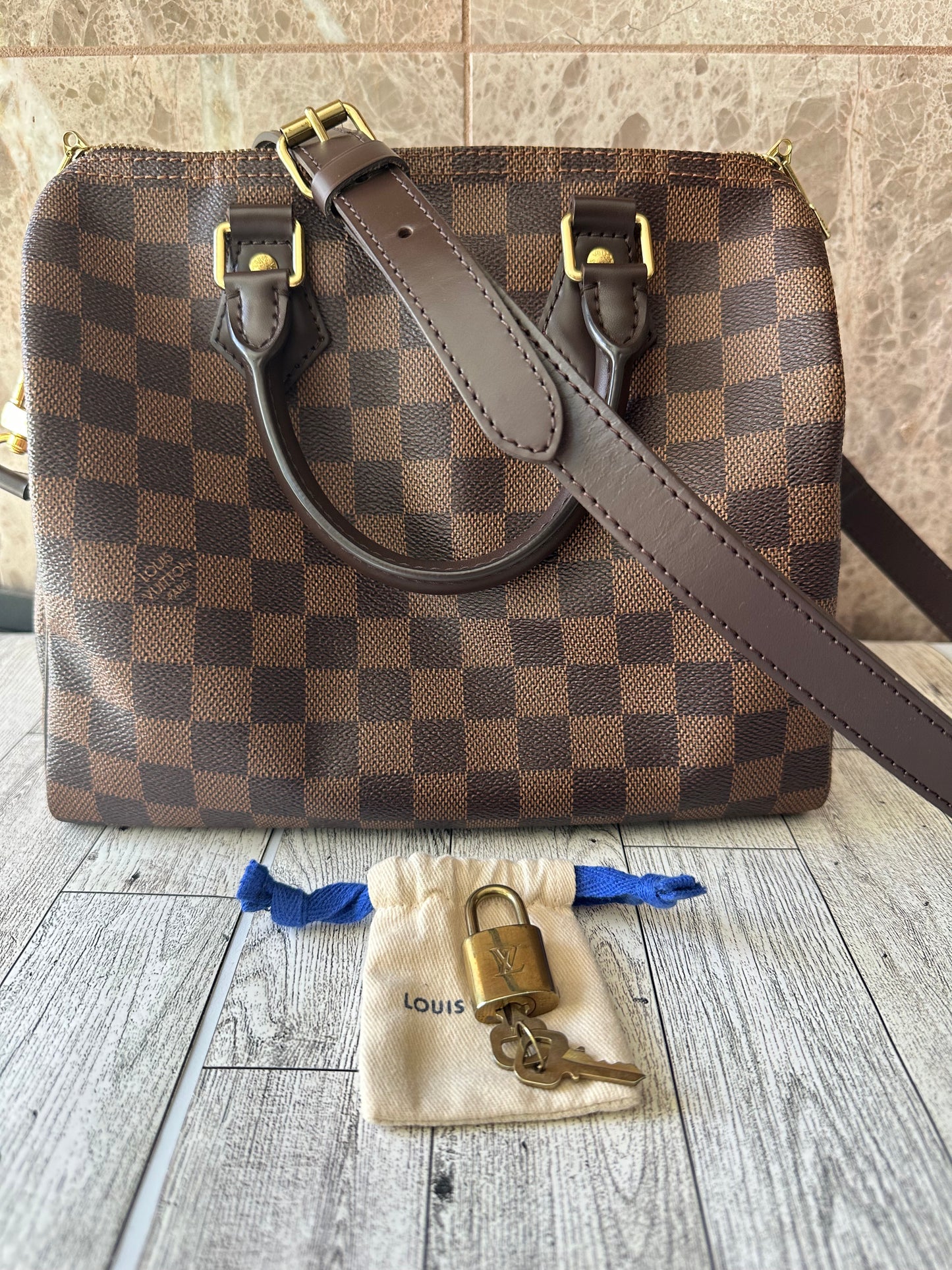 Louis Vuitton Speedy 25 bandolier