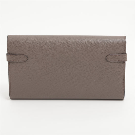 Hermes Kelly Etoupe Epsom leather 2018 PHW