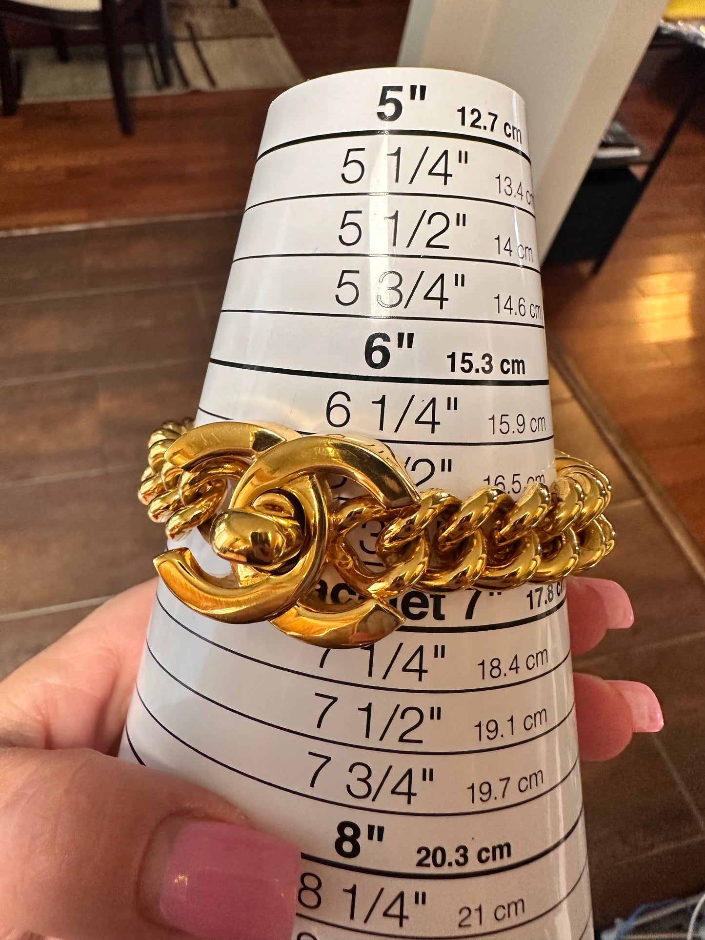 Chanel turnlock bracelet