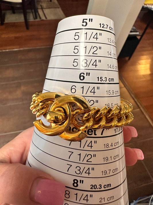 Chanel turnlock bracelet