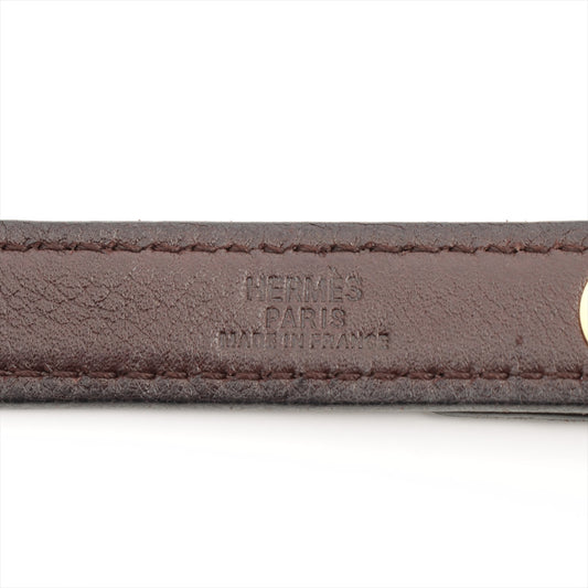 Hermes squared K stamp belt size 90