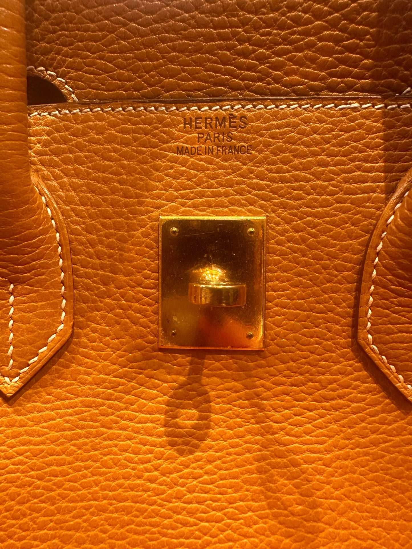 Hermes Birkin 35 Gold on Gold