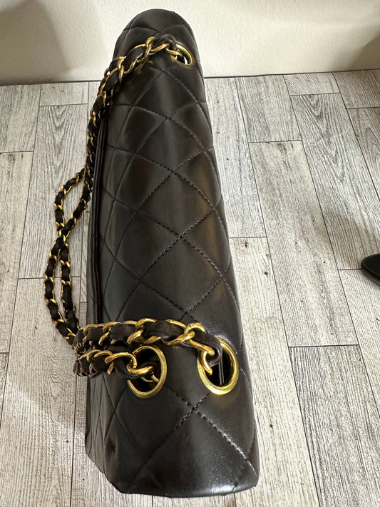 Chanel classic double flap double chain 25