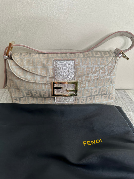 Fendi baguette metallic