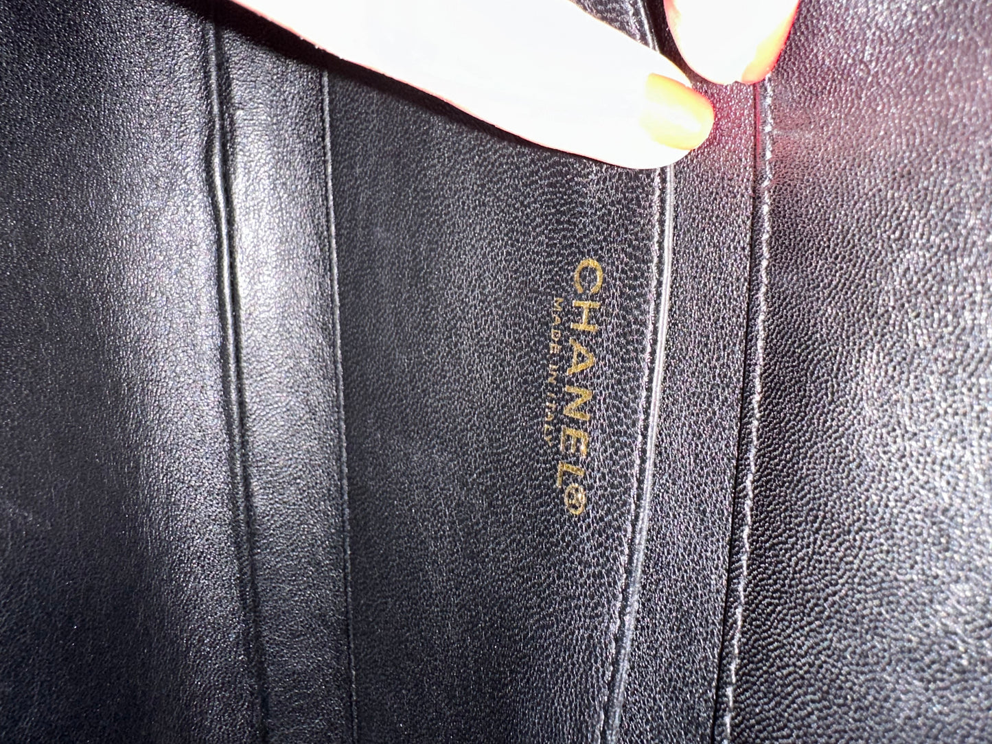 Chanel clutch chocolate bar