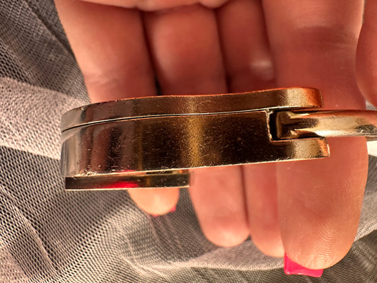 Chanel lock charm, key chain