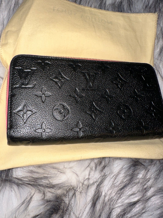 Louis Vuitton empreinte zippy wallet