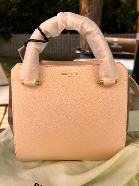Burberry tote bag and Burberry 2 way bag bundle