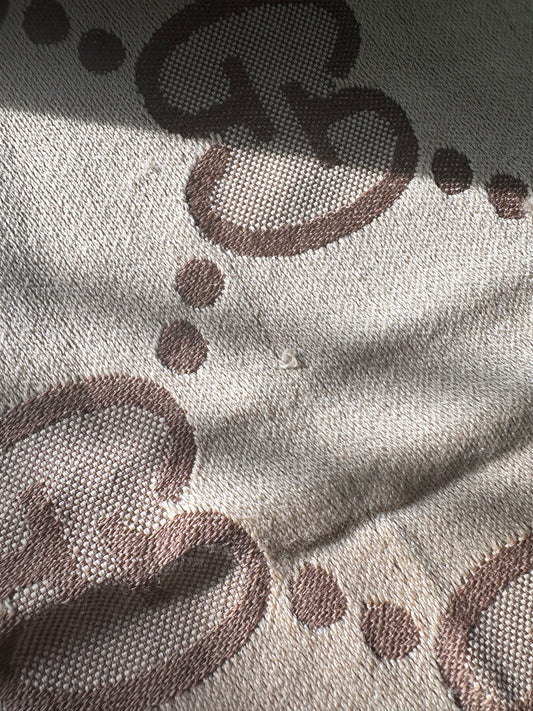Gucci GG wool Jacquard scarf
