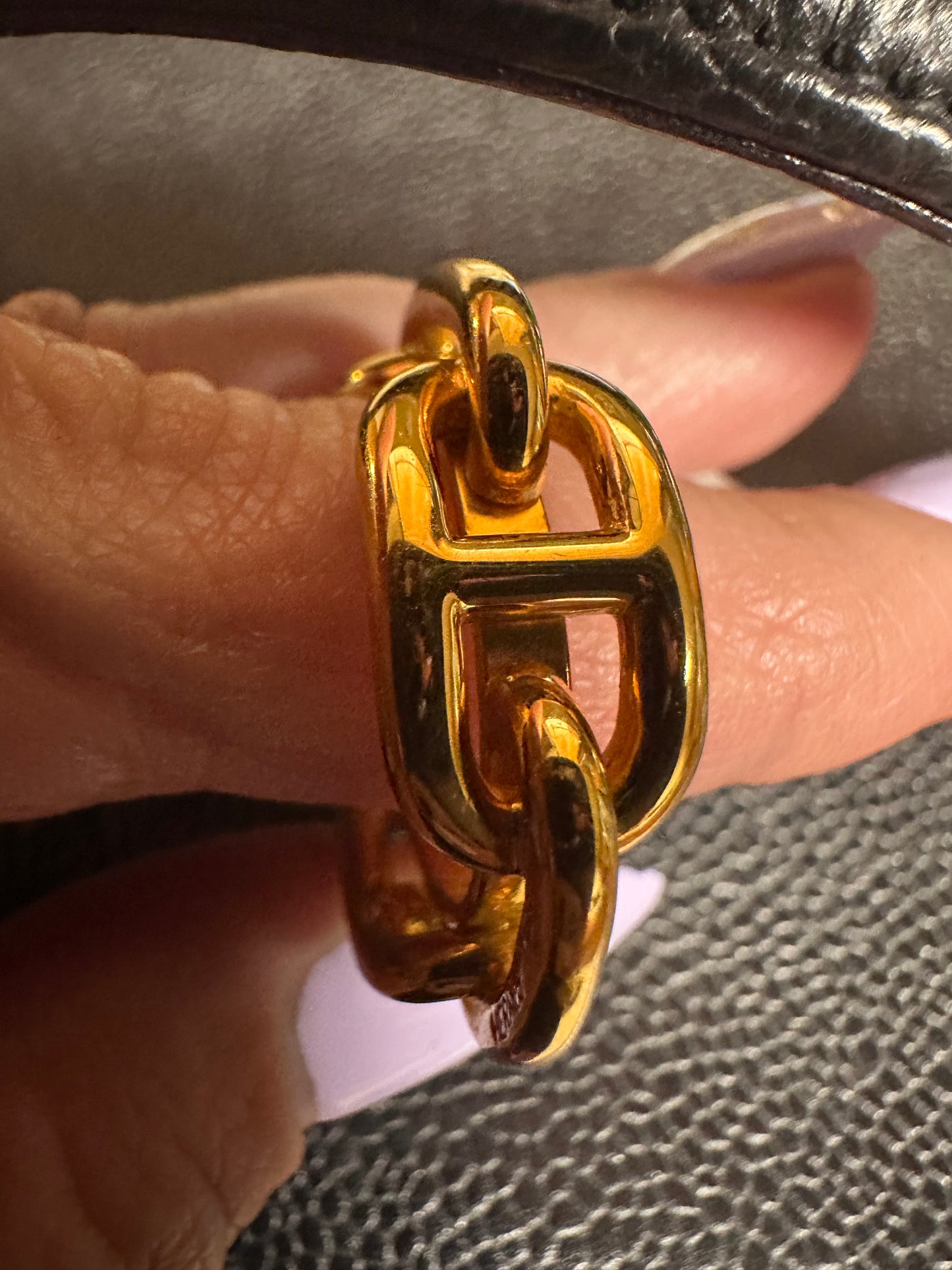 Hermes scarf ring
