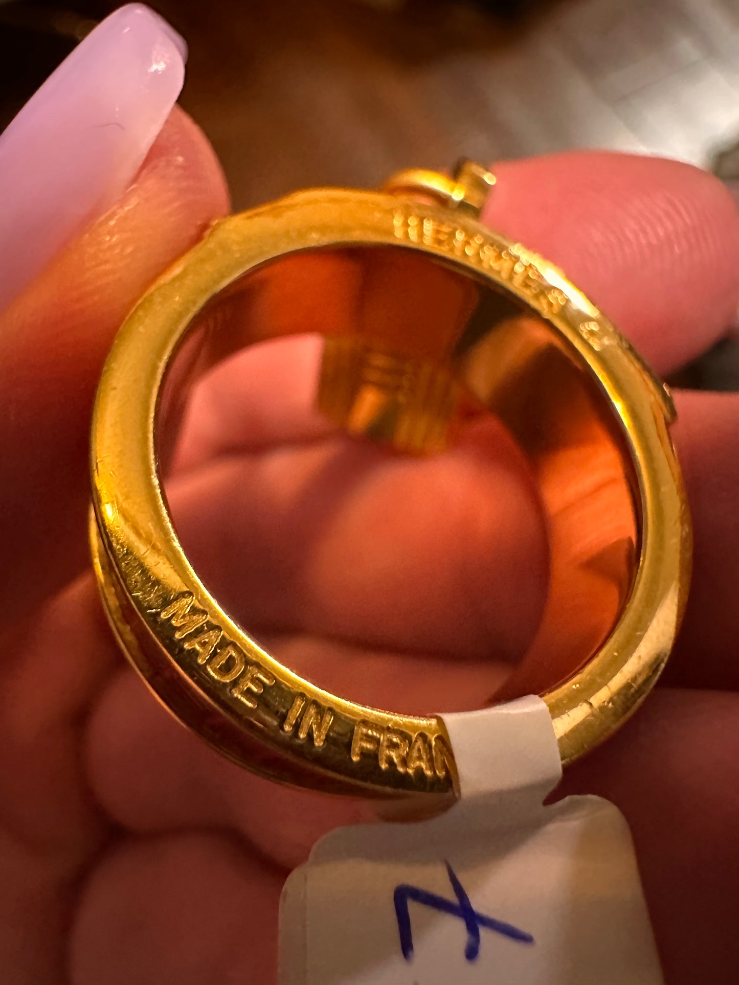 Hermes scarf ring