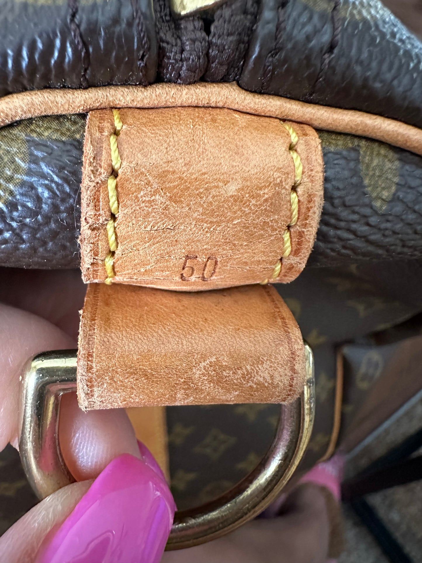 Louis Vuitton Keepall 50 bandolier
