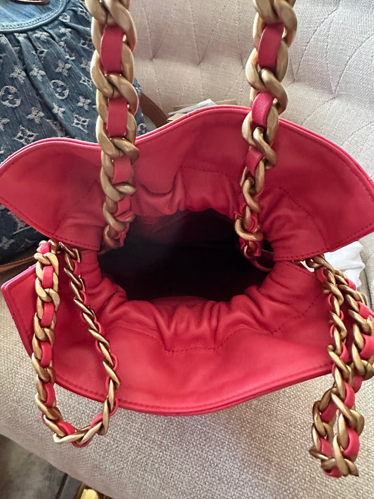 Chanel drawstring bag