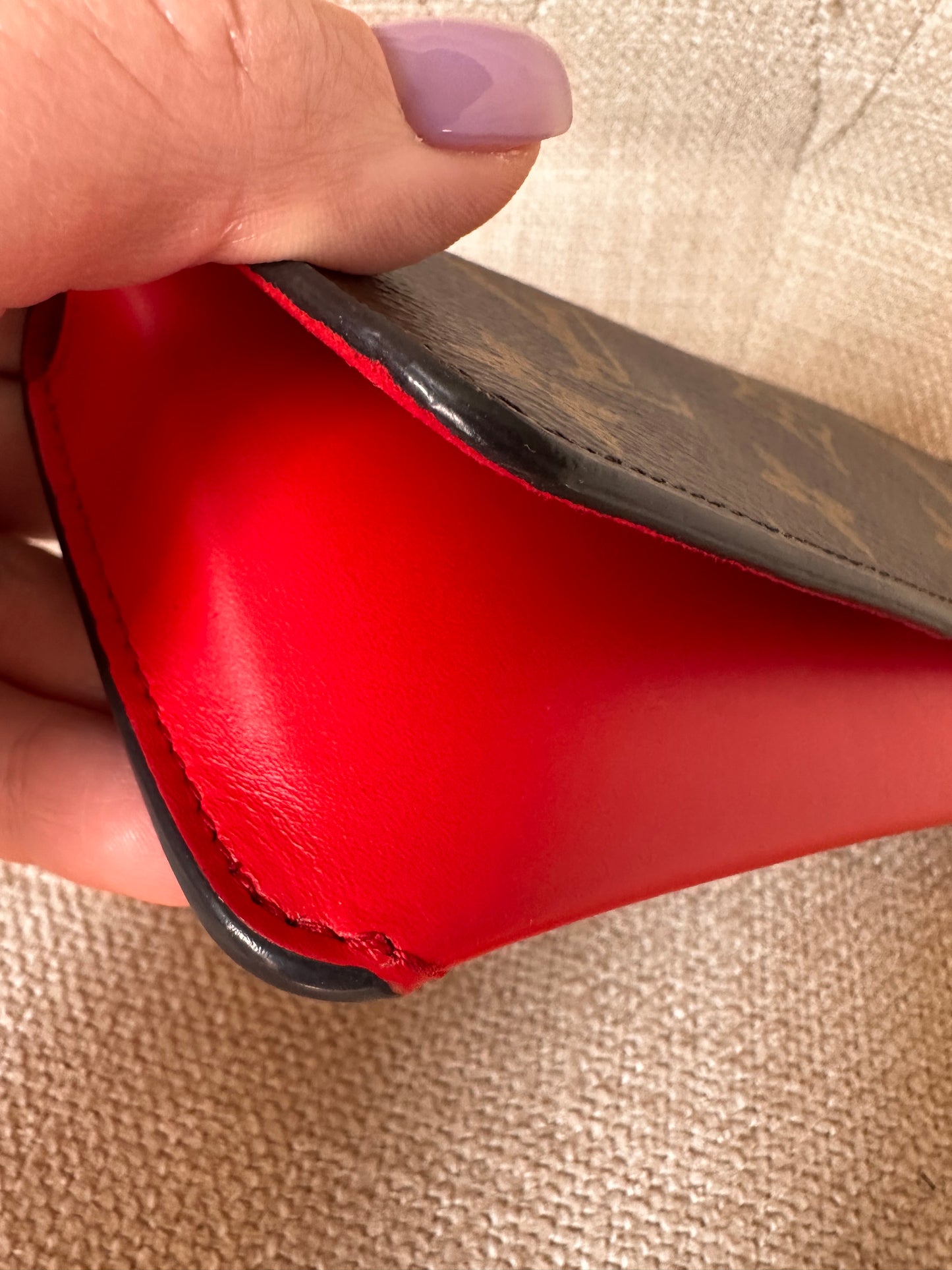 Louis Vuitton Linette Woody sunglasses case