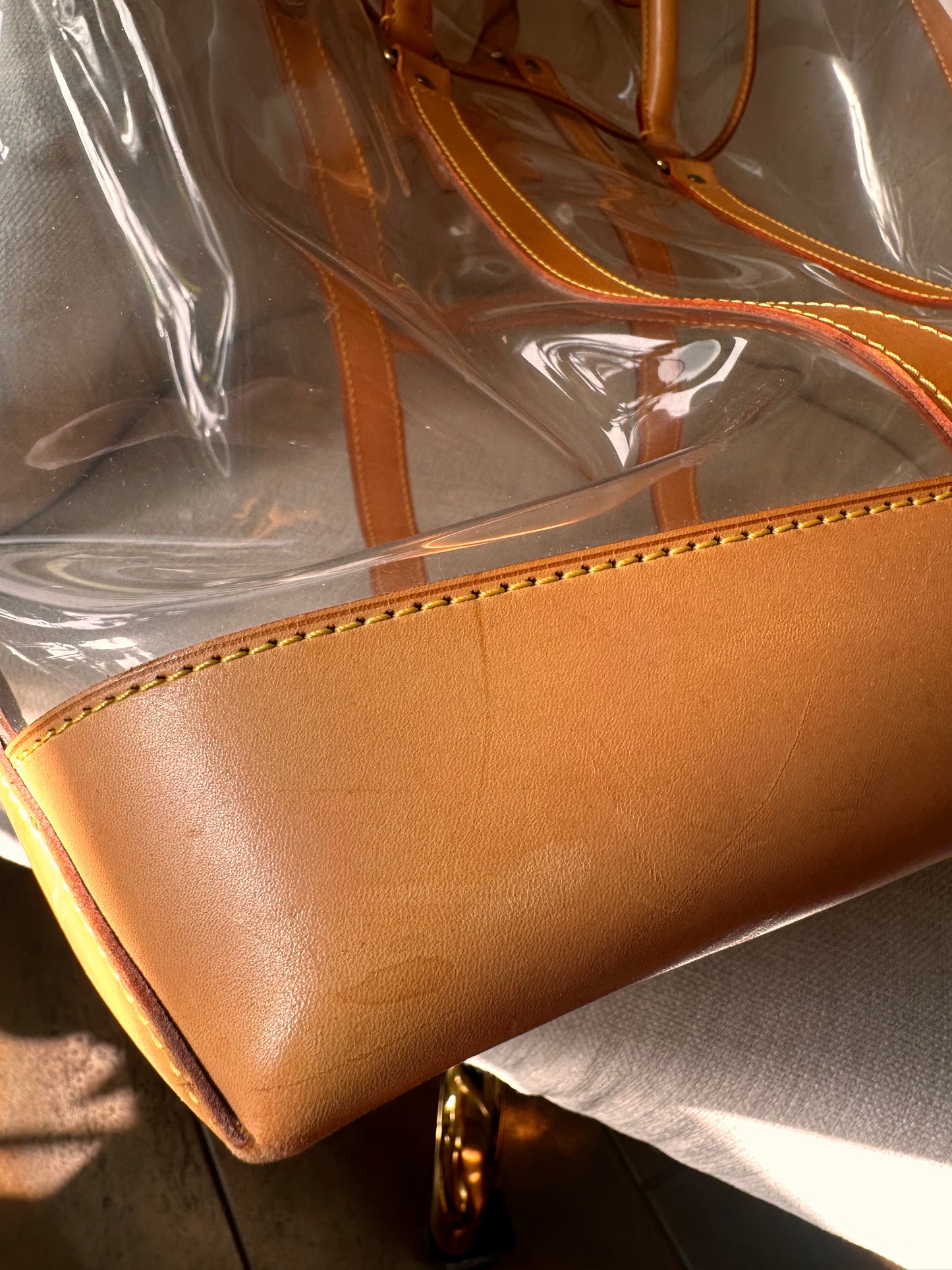 Louis Vuitton Limited edition clear tote