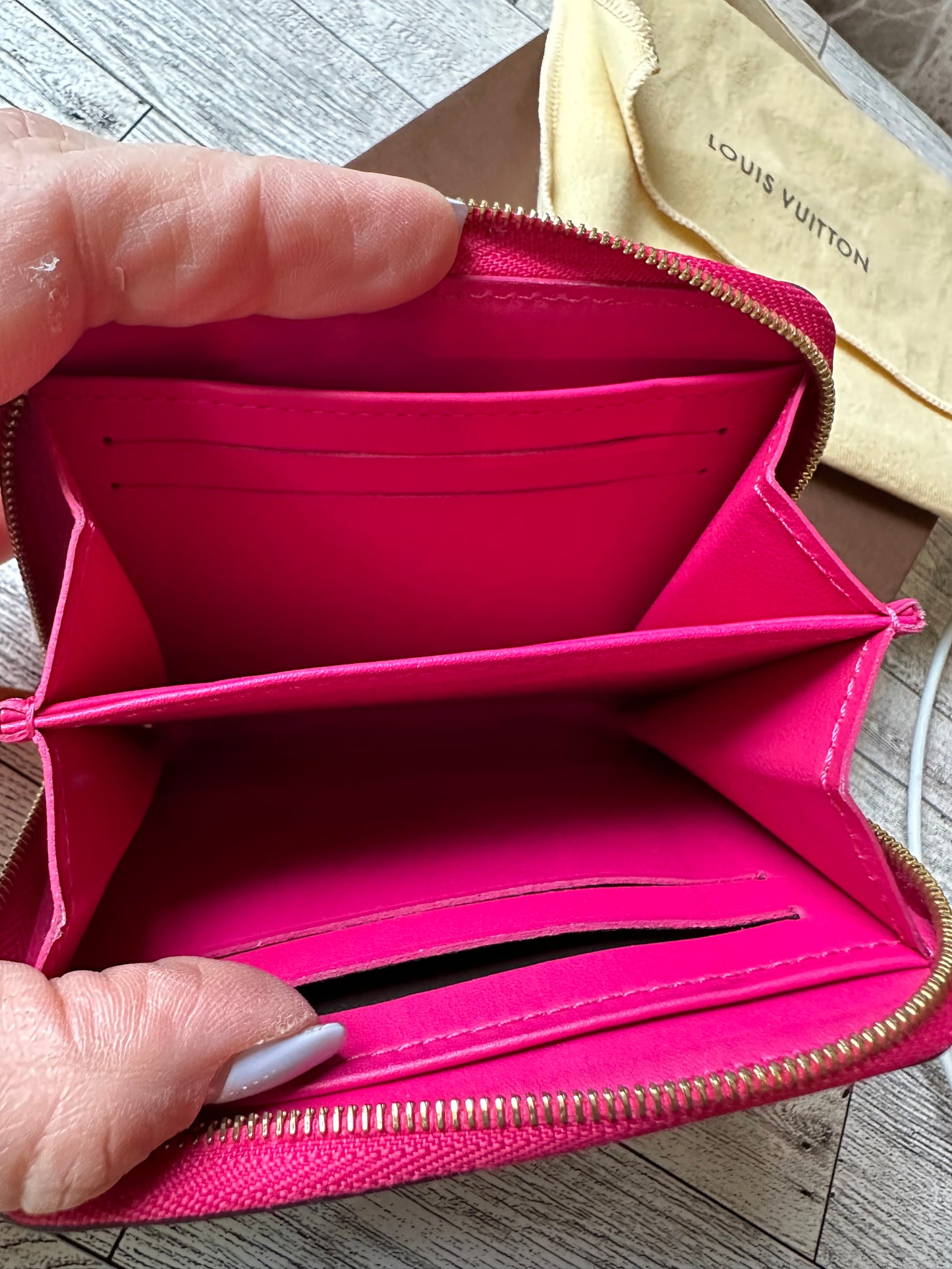 Louis Vuitton compact wallet