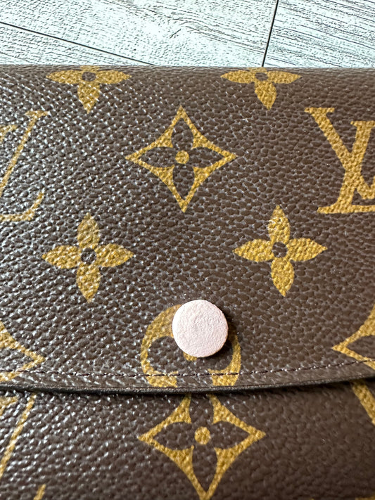 Louis Vuitton Emily wallet rose ballerine