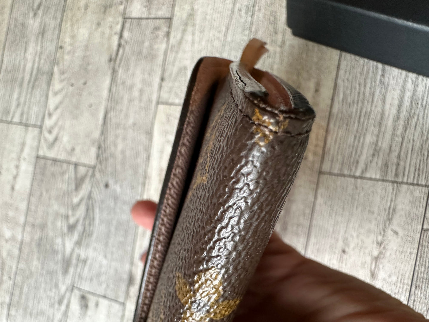 Louis Vuitton Emily wallet rose ballerine