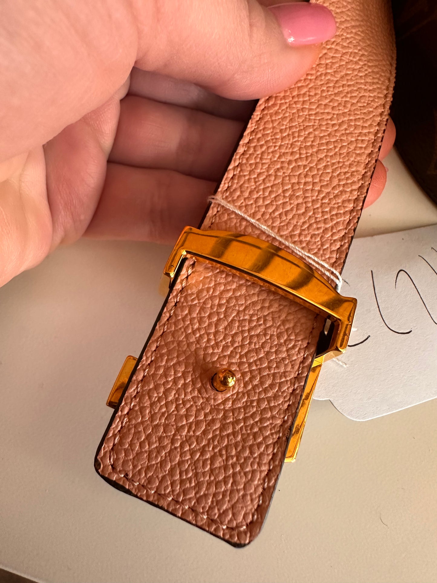 louis Vuitton Reversable belt