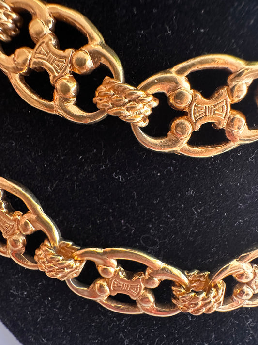 Celine necklace long chunky