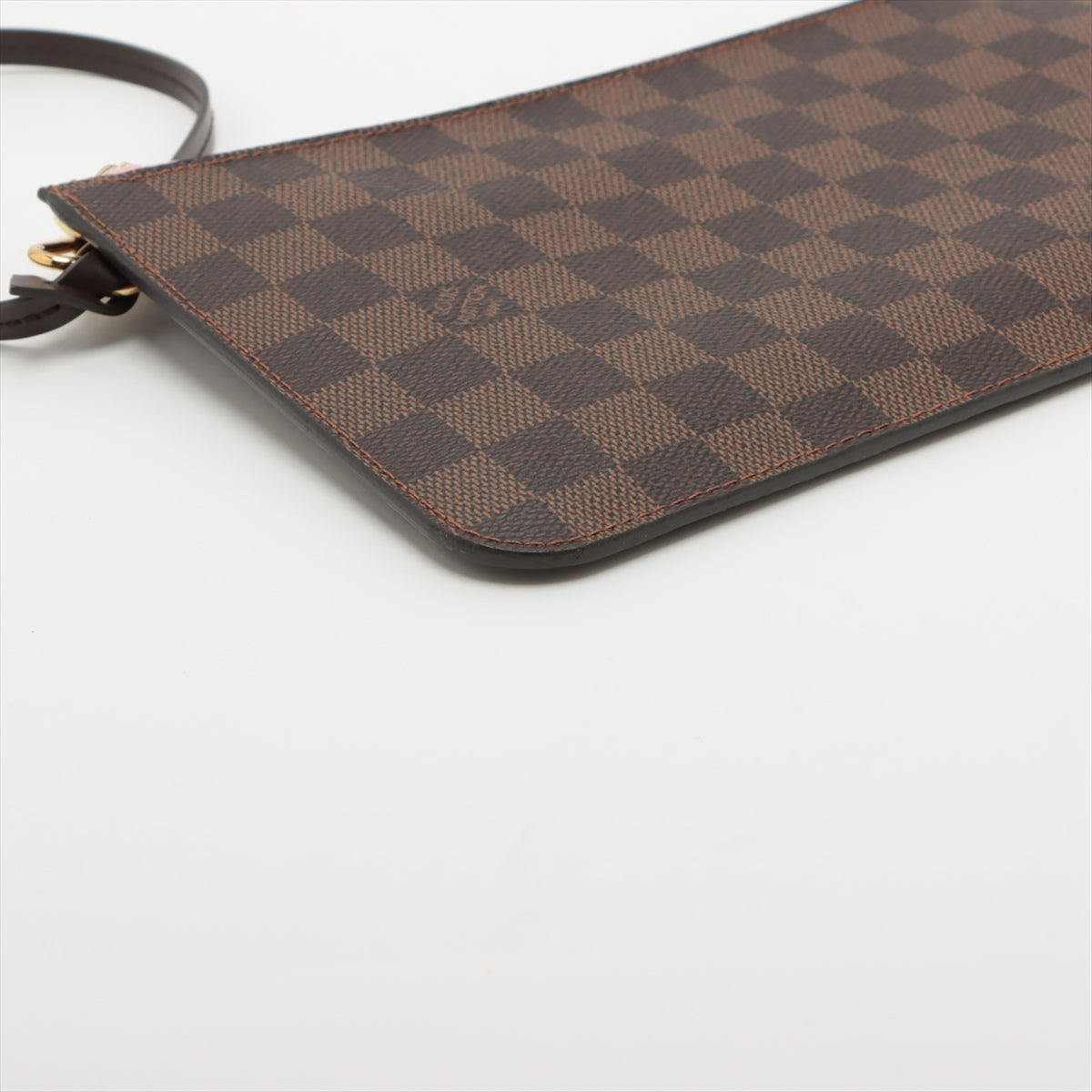Louis Vuitton Neverfull pouch DE rose ballerine interior