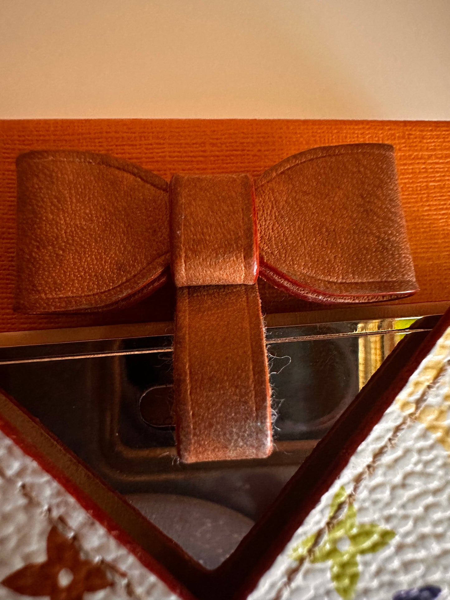 Louis Vuitton Murakami card holder with mirror