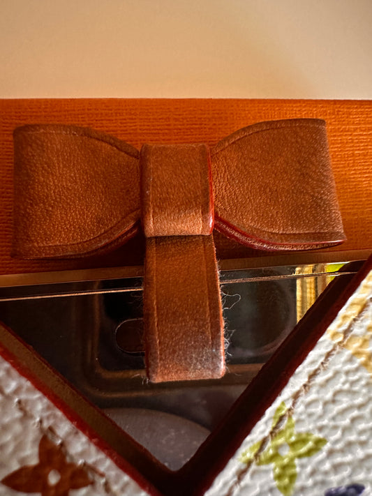 Louis Vuitton Murakami card holder with mirror