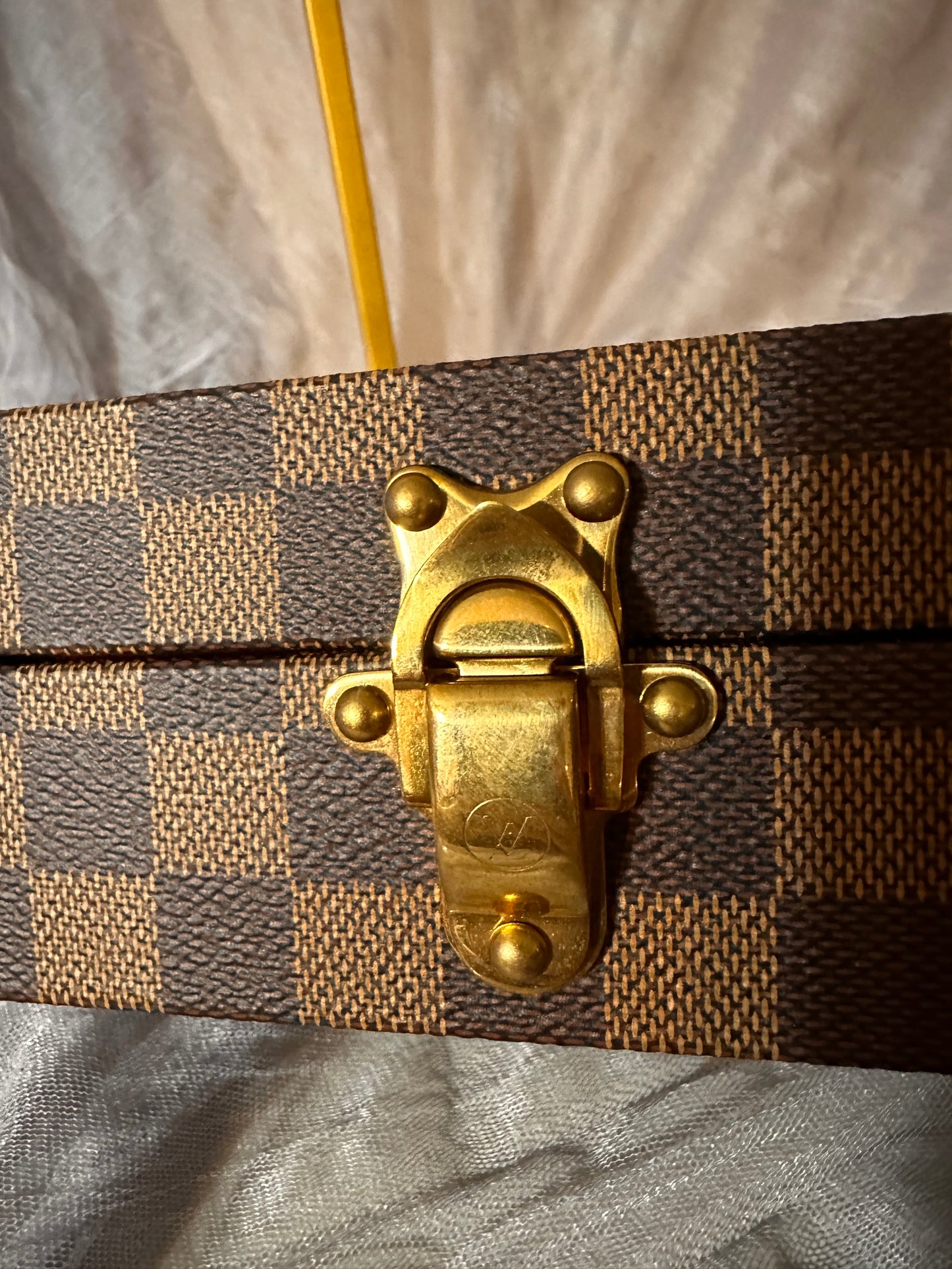 Louis Vuitton trunk jewelry case