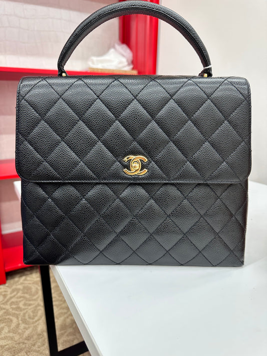 Chanel Kelly caviar