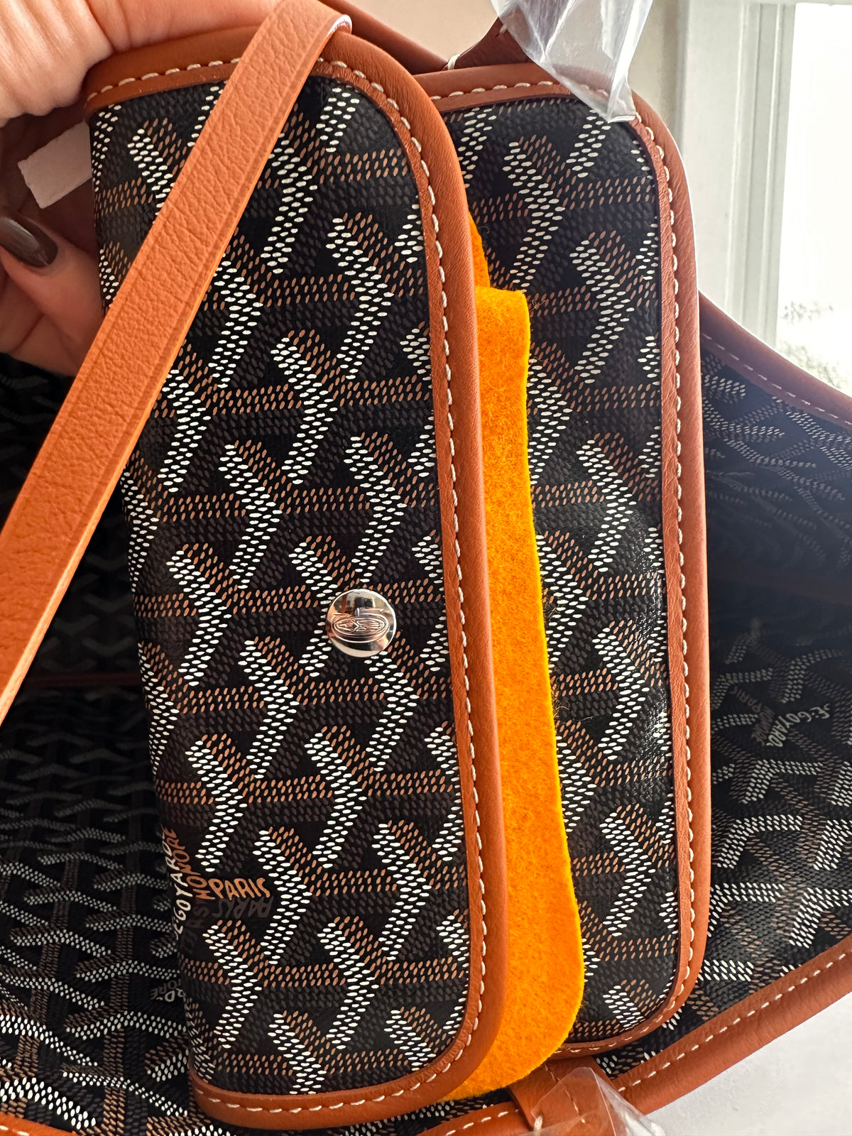 Goyard Anjou MM reversible tote