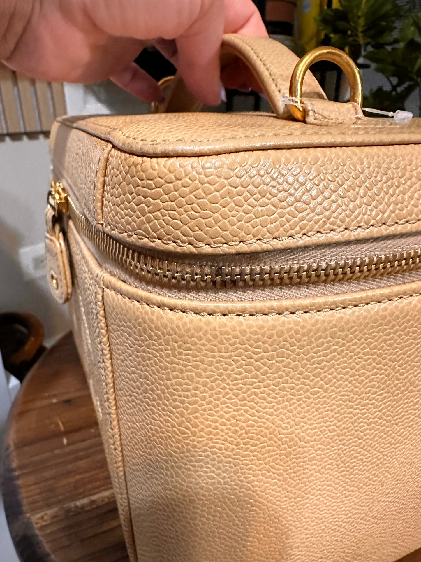 Chanel caviar vanity