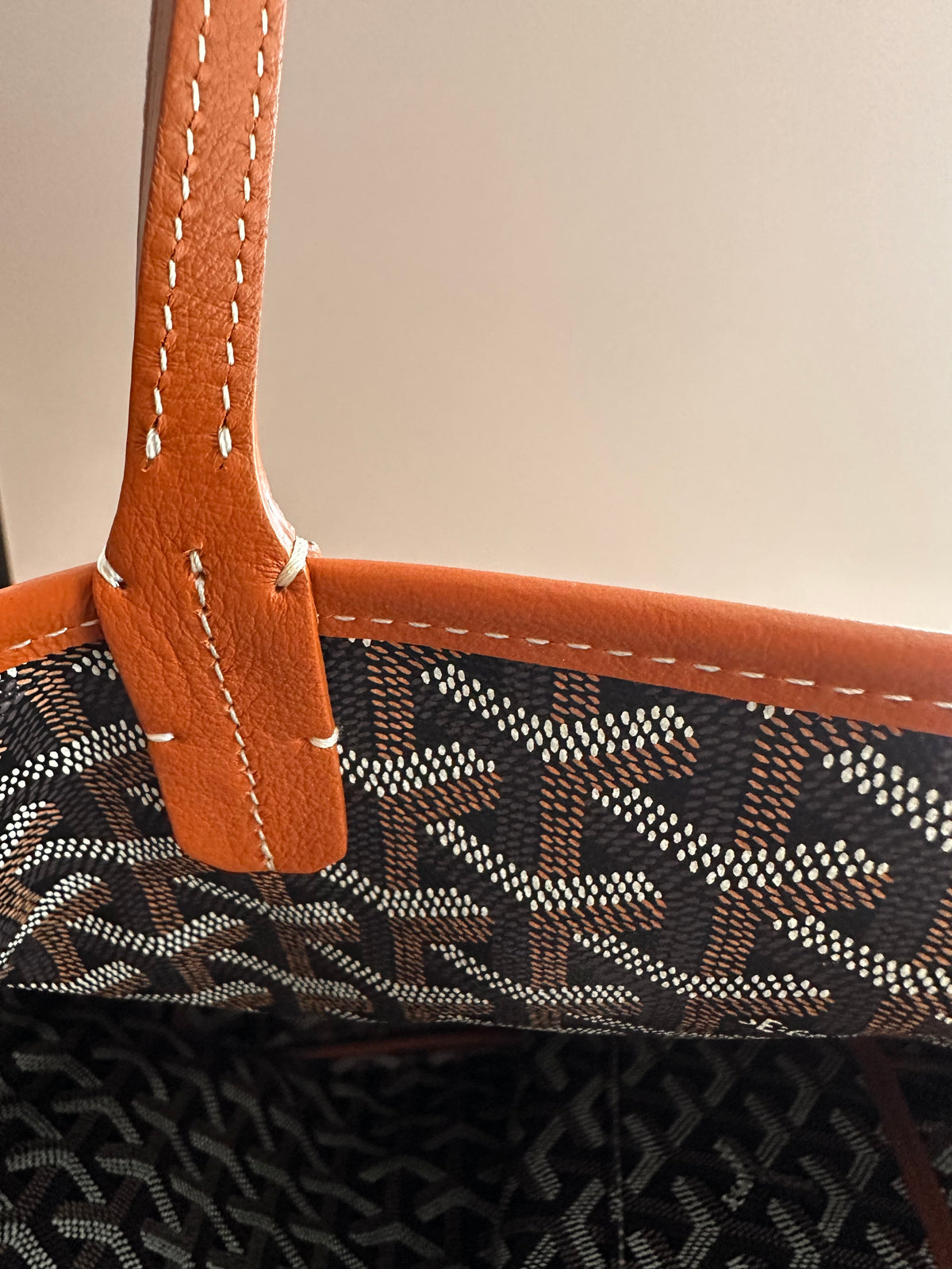 Goyard Anjou MM reversible tote