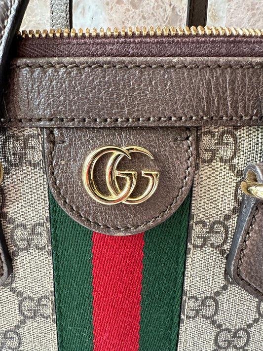 Gucci GG Supreme Canvas 2 way bag