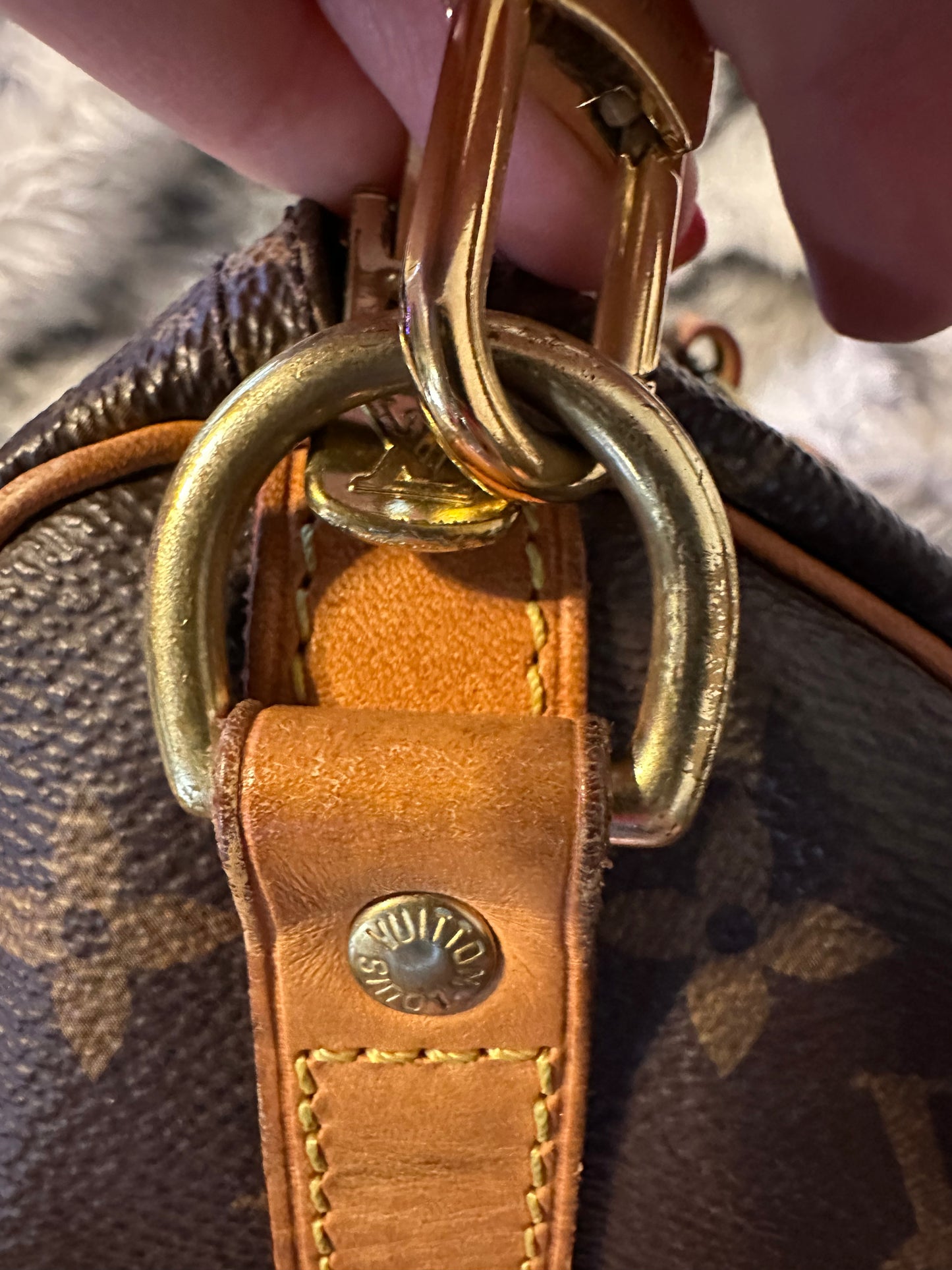 Louis Vuitton Speedy 25 Bandolier