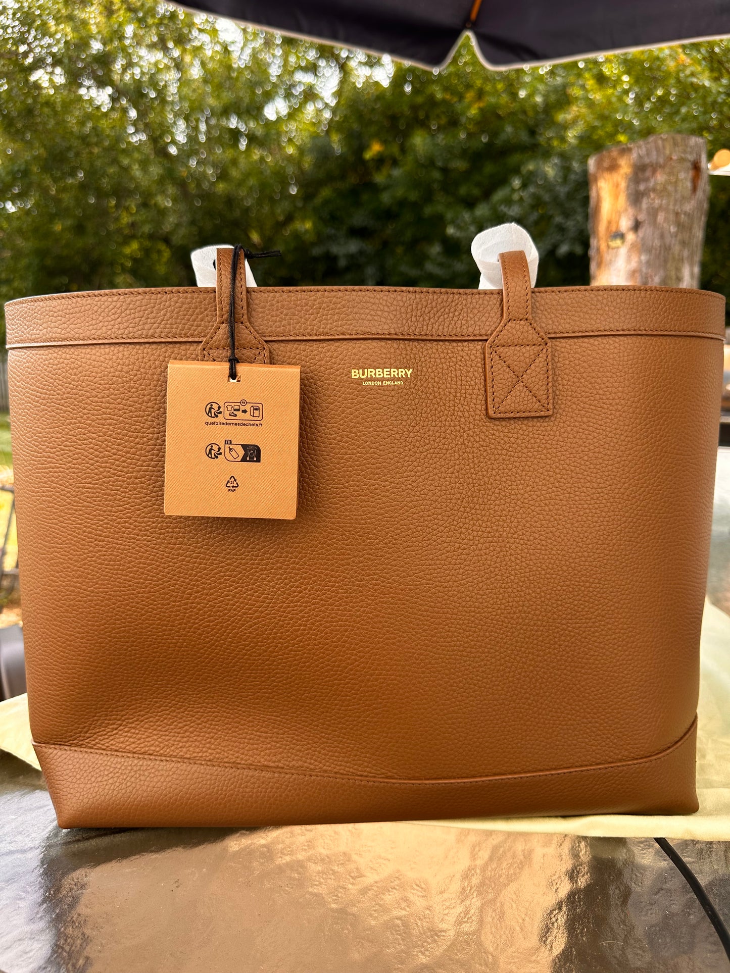 Burberry tote bag and Burberry 2 way bag bundle