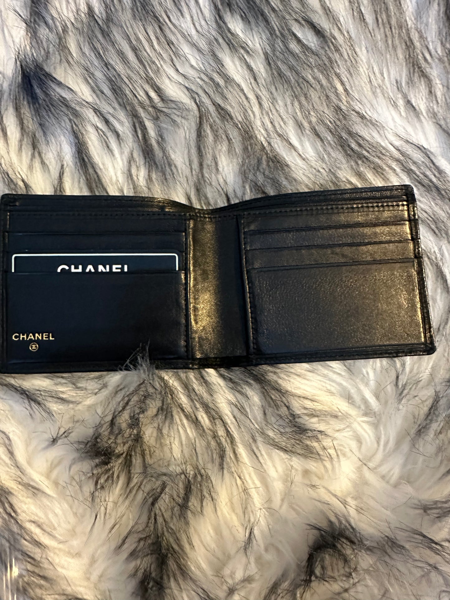 Chanel bifold wallet