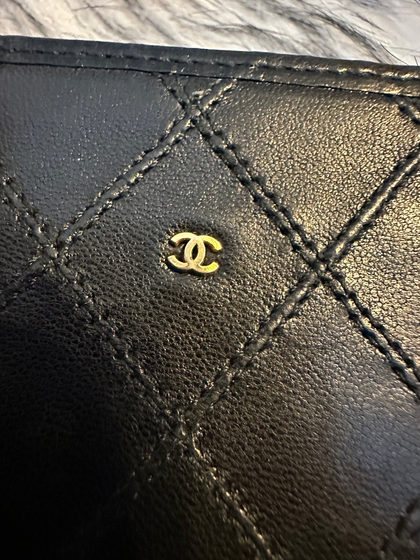 Chanel bifold wallet