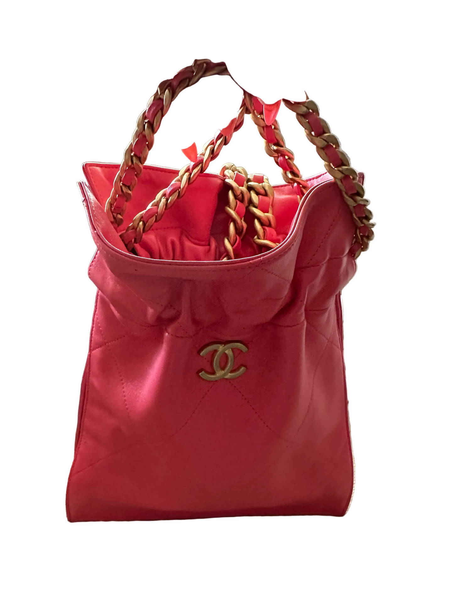 Chanel drawstring bag