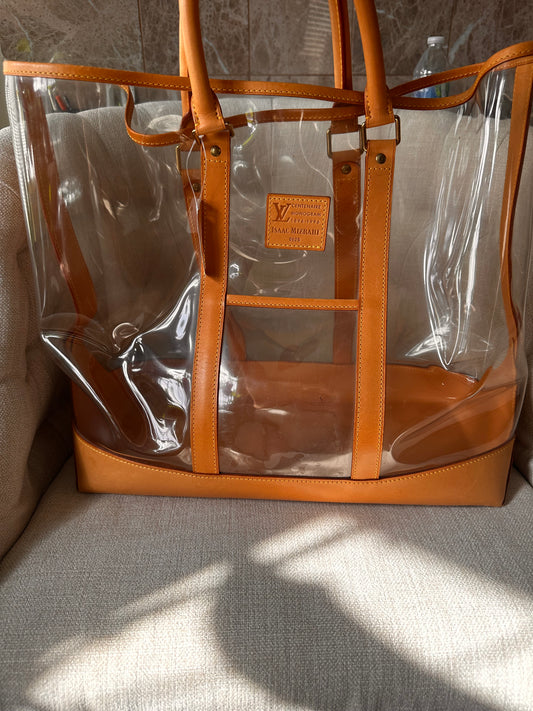Louis Vuitton Limited edition clear tote