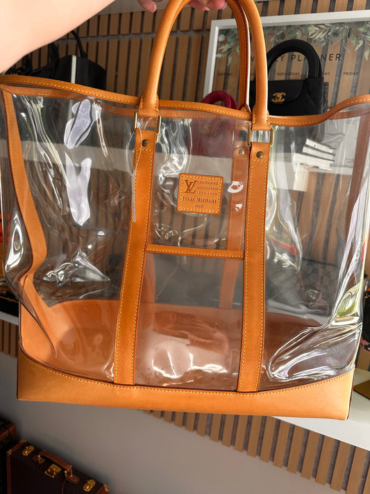 Louis Vuitton Limited edition clear tote