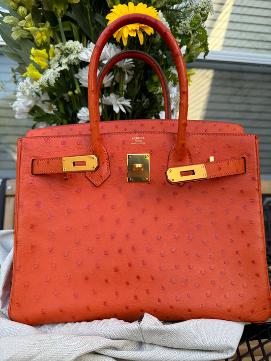 Hermes Birkin 30 Ostrich