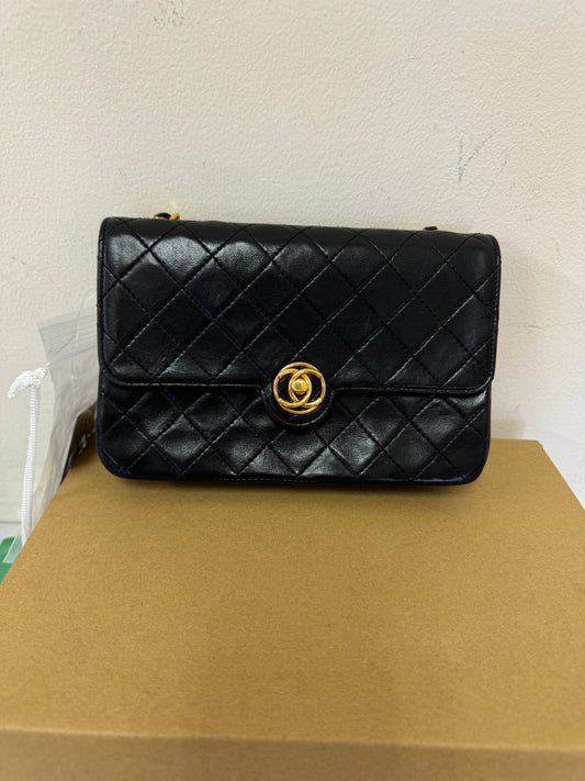 Chanel Jumbo Lambskin and Chanel rare turnlock