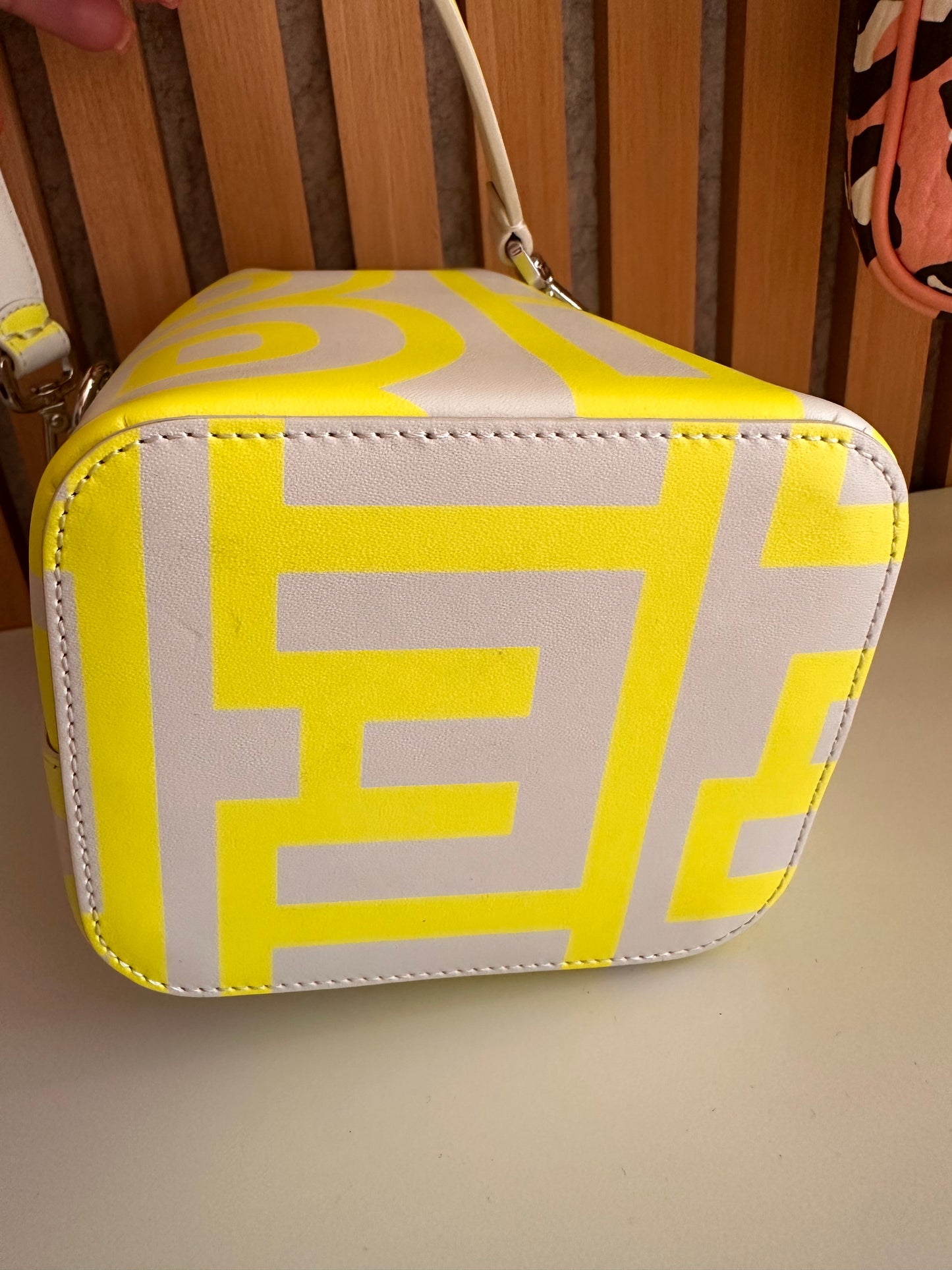Fendi and Mark Jacobs collaboration drawstring bag