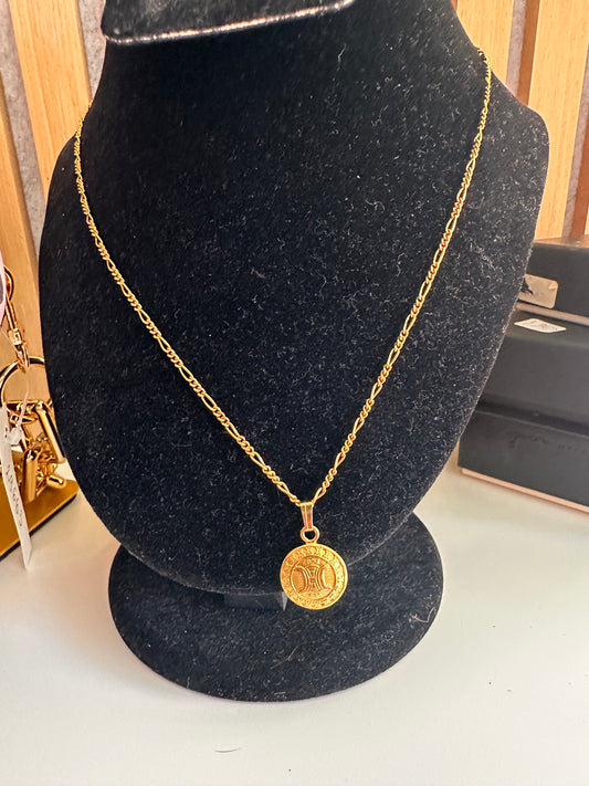Celine Triumph necklace